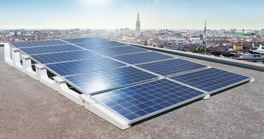 Système de montage Sun Ballast Voile à 11° – Toiture plate