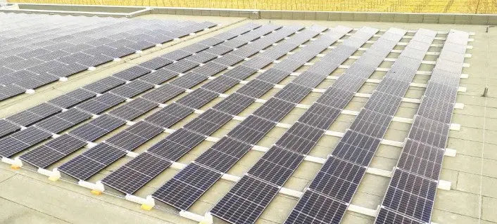 Système toit plat  Sun Ballast CONNECT 5°