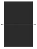 Trina Vertex S+ N-Type Double verre 445 Wc Tout Noir