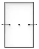 Trina Vertex S+ N-Type Double verre 445 Wc Tout Noir