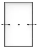 Trina Vertex S+ N-Type Double verre 455 Wc Tout Noir