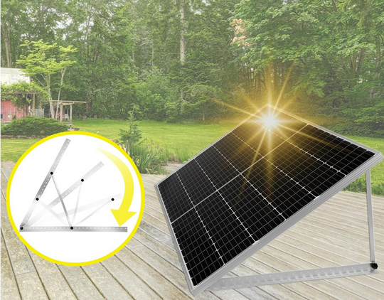 Kit solaire autonome plug &amp; play 550Wc ou 1100Wc